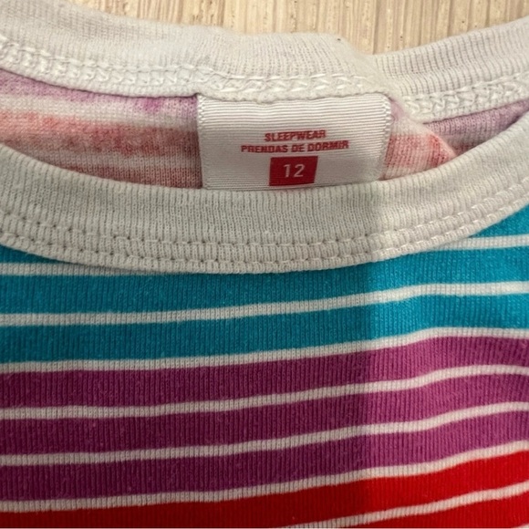 Target PJ’s 2 Pairs Unisex Boys / Girls Stars and Rainbow PJ’s Sz 12 100% Cotton - Picture 5 of 6